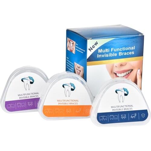 Dental Appliance Tooth Orthodontic Braces Trainer Dental Braces Teeth Trainer Alignment Braces Mouthpiece For Adults Orthodontic