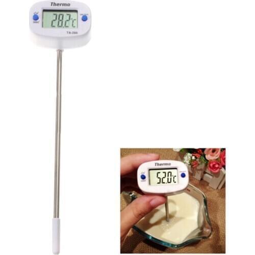 Rotatable Digital Food Thermometer Bbq Meat Chocolate Oven Milk Water Oil Cooking Kitchen Thermometer Electronic Probe