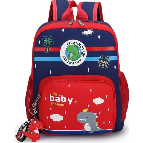 2021 School Backpack Dinosaur Backpack Lightweight Waterproof Children School Bags for Boys Cute Backpack Kids Kindergarten Bags