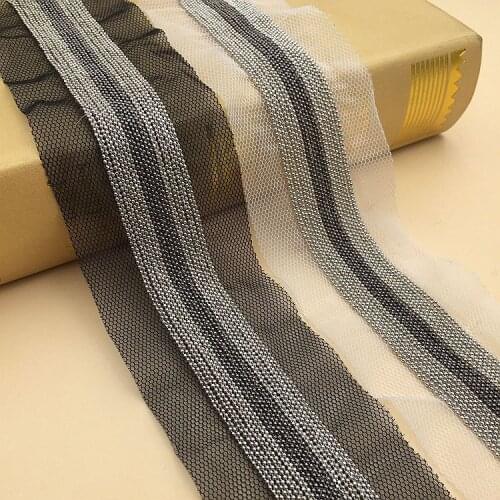 5Yards Tassel Fringe Metal Chain Beaded Ribbon Scrapbooking Applique Banding For DIY Crafts Wedding Embellishment Sewing Renda