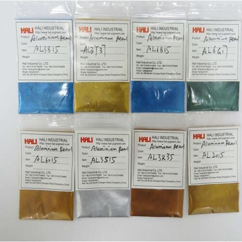 Aluminum pigment, Aluminum pearl pigment,Aluminum powder,1 lot=8 colors,20 gram each color,total 160 gram,free shipping