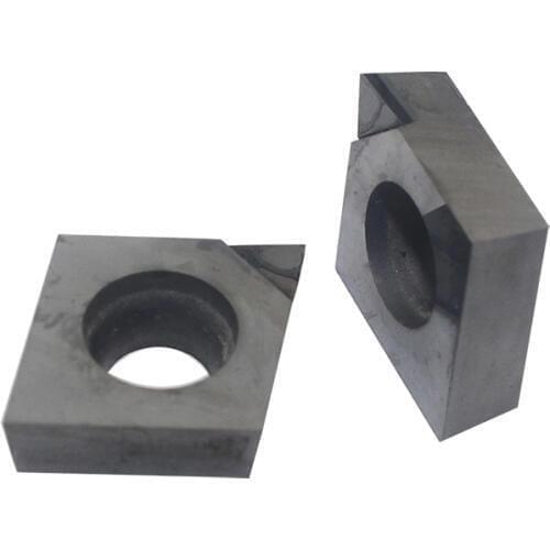 CCGT120402 2pcs CNC lathe tool suit for Aluminum processing insert SCLCR SCFCR CNC PCD Diamond insert For Lathe Tools