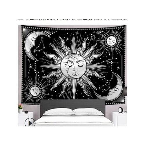 Bohemian Psychedelic Art Tapestry Decorative Background for Living Room Bedroom Tapestry Wall Hanging Home Art Decor