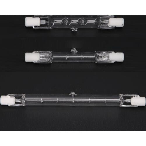 R7S Halogen Linear Light Bulb 100W/150W/500W 78mm/118mm Double Ended AC 220-240V