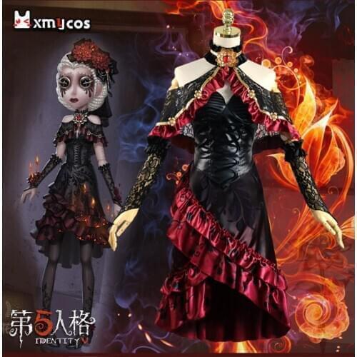 Game Identity V Emily Dale Cosplay Costume The Second Anniversary Formal Dress Halloween Party Role Play Clothing S-XL