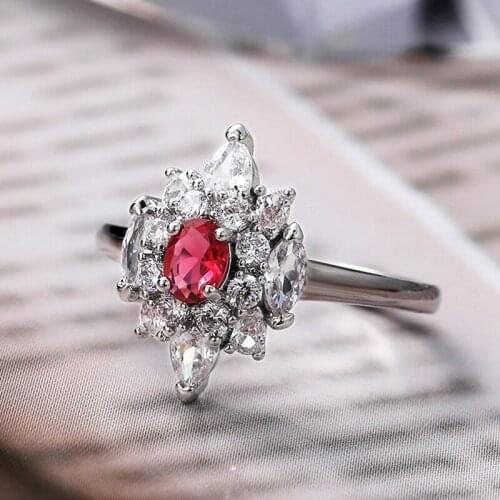 Rings With Cubic Zirkonia For Women JK.only love China