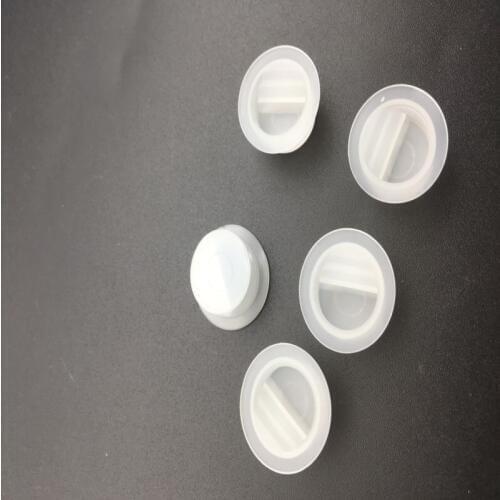 New T Model Plastic Microblading Tattoo Ink Cup Cap Pigment Clear Holder Container S/M/L Size For Needle Tip Grip Power Supply