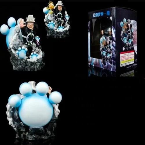 New Anime One Piece Bartholomew Kengo Kuma Doll Combat Version Ver. PVC Action Doll Series Model Toys Childrens Gift 13cm 7-12y