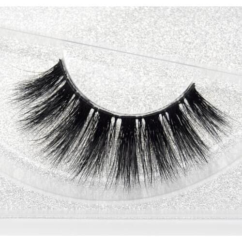 Visofree natural handmade Eyelashes 3D Mink Lashes sexy soft false eyelashes 1 pair glitter packing long beauty Mink lashes D118