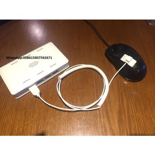 8 Port Laptop Alarm Security System With Sensor For Macbook Notebook Anti Theft