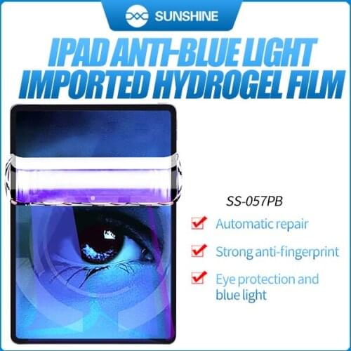 SUNSHINE SS-057PB for ipad Hydrogel Film Max 14 inches Anti-blue Light Full Stickers Film for SUNSHINE SS-890C Cutting Machine