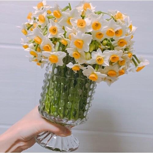 Relief Glass Vase Transparent ваза стекло Nordic Simplicity Style Home Decor For Living Room Flower Arrangement декор для дома