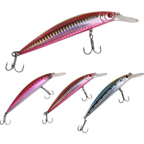 Taigek1 PCS Big Laser Minnow Fishing Lures 12cm/30g Fishing Hard Bait Crankbaits Artificial Bait Pesca Sea Wobbler Baits