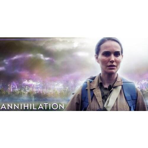 Annihilation 2018 Movie 3 Silk Fabric Wall Poster Art Decor Sticker Bright