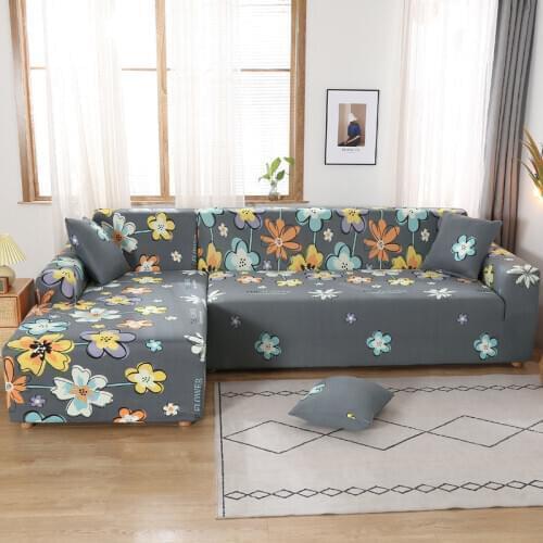 Pattern High Stretch Universal Sofa Cover Section Throw Sofa Corner Set Furniture Armchair Cover Home Decoration Sofa Towel