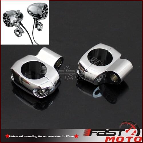 1" Motorcycle Drink Holders 25mm Handlebar Accessory Mounts Clamp For Honda Harley Kawasaki Yamaha Touring Cruisers Supersport