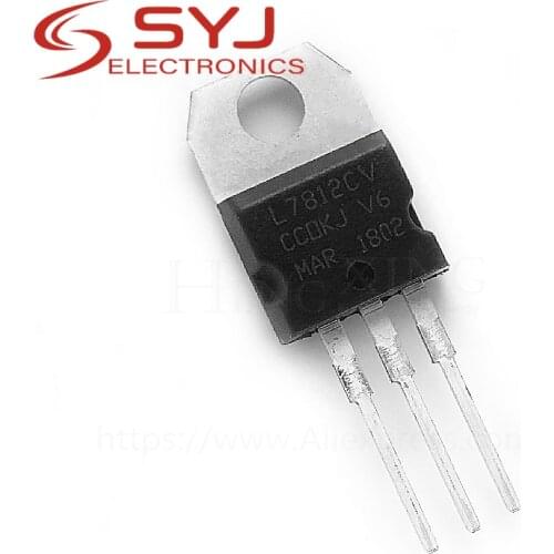 10pcs/lot L7812CV L7812 7812 TO-220 In Stock