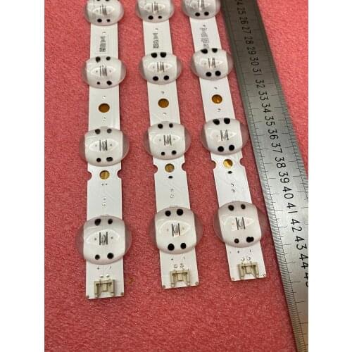 15pcs/lot LED backlight strip for LG 43UK6500 43UK6750 43UK6520 43UK6510 43UK6520PSA 43UK6510PSF HC430DQG-SLUR-A14X LGD43062