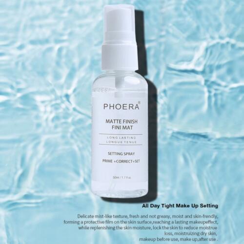 2019 New Natural Makeup Foundation Fix Base Spray Setting Spray Matte Finish Bottle Long Lasting Face Makeup Oil-control 50ml