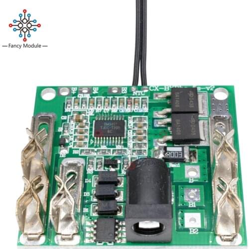 Lithium Battery Charging Board Module 5S 18/21V 20A Li-Ion Battery Pack Protection Circuit Board BMS Module for Power Tools