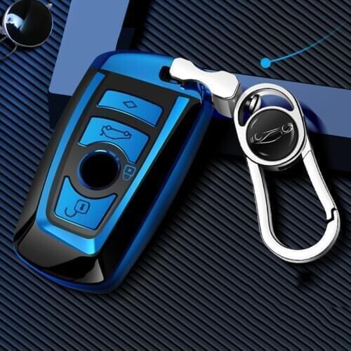 ABS+TPU Car Key Cover Protective Case Holder For BMW 1 2 3 5 7 Series X3 X4 F07 F10 F20 F25 F26 F30 E90 GT3 2017 2018 2019 2020