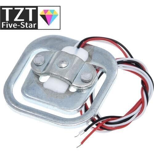 50kg Body Load Cell Weighing Sensor Resistance Strain Half-bridge Total Weight Scales Sensors Pressure Measurement for arduino