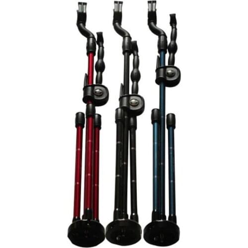 Decut 4 Colors Archery Elbow Bow Stander Aluminum Alloy Recurve Bow Stand Removable Collapsible Portable For Hunting