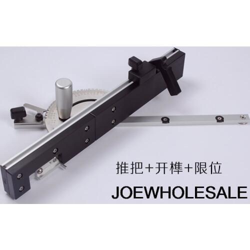 DIY woodworking saw push tools,Mijter Gauge en Box Gezamenlijke Jig Kit