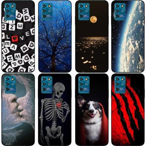 New TPU Silicon Coque Case for ZTE Blade V30 Vita Anti Skid Full Protective Cover for ZTE V2022 4G