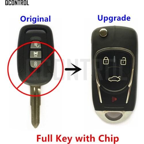 QCONTROL Upgraded Car Remote Key DIY for CHEVROLET/HOLDEN/OPEL/VAUXHALL Captiva Antara 2006 2007 2008 2009 2010