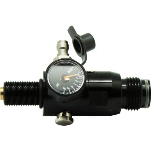 4500psi Thread 5/8-18UNF Paintball HP Air Tank Regulator with Output Pressure 800psi/1800psi/2200psi