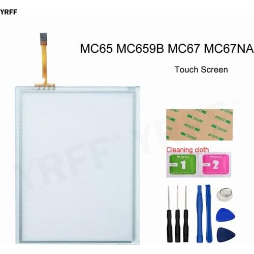 Touchscreen For Motorola SymboL MC65 MC659B MC67 MC67NA Touch Screen Digitizer Glass Replacement Panel Repair Parts