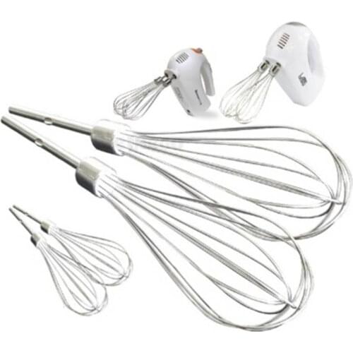 Stainless Steel Whisk Exquisite Reusable Metal Electric Egg Beater Mixing Head Kitchen Tool for Home Baking Supplies