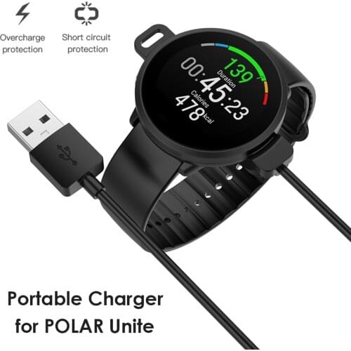 Charging Cable Smart Watch Cord Fashionable Dial Wristbands Charger Universal Wristwatch Present for POLAR Unite