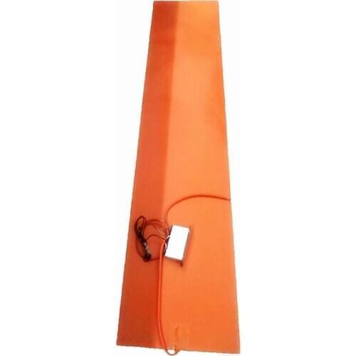 450*2160*1.5mm 220v 2000w Silicone Band heater for snowboard press