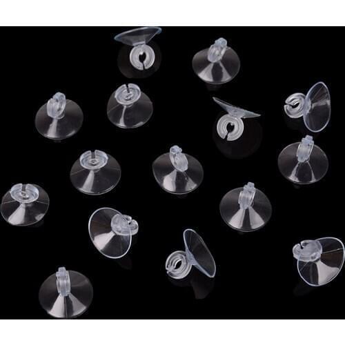 5-20pcs Aquarium Sucker Suction Cup Holder Sucker For Fish Tank Pump Airline Tube Aquatic Pet Supplies Silicone