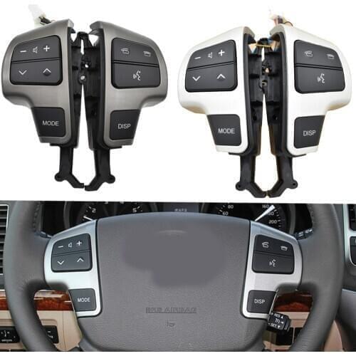 84250-60050 8425060050 Steering Wheel Audio Control Switch/Button With Bluetooth For Toyota Land Cruiser GRJ200 UZJ200 VDJ200