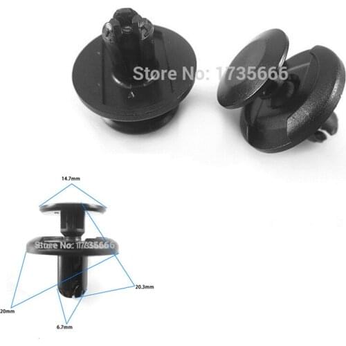 30 Pcs Bumper Fender Clips For Mazda 2 3 5 6 Millenia MPV MX-6 Protege RX-8 Tribute 9S9AK-07332