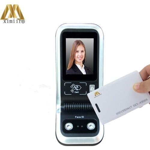 Biometric Security Camera Facial Access Control 2.8 inch Touch Screen Face Recognition Door Access System With RFID Card A1