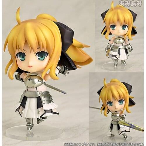 10CM Night Saber Lily Anime Fate/stay PVC Action Figure Removable Accessorie Figurine Model Doll Toy Gift Movie Collection
