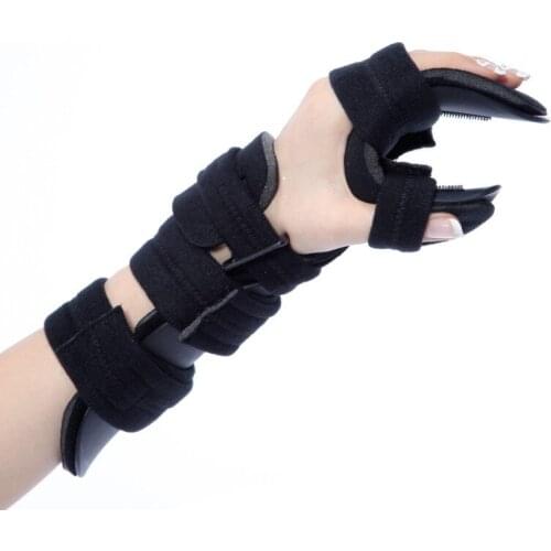 FREE SHIPPING Correction Version Finger Hand Wrist Orthotics Exerciser Rehabilitation Device Cerebral Infarction Elbow Stroke