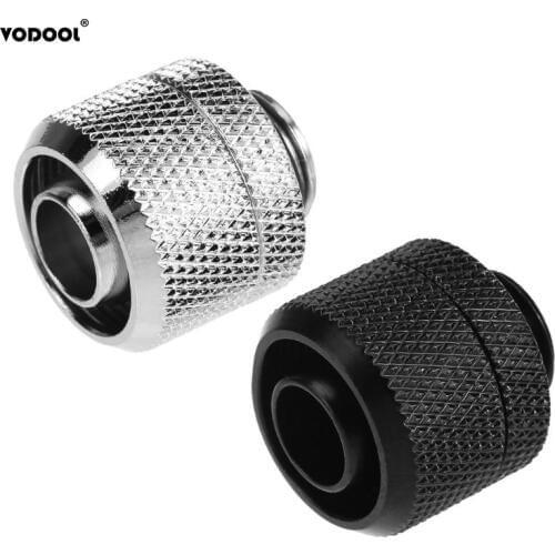 G1/4 Brass External Thread Hose Adapter Connector High Precision for 10x16mm PC Water Cooling System Tube