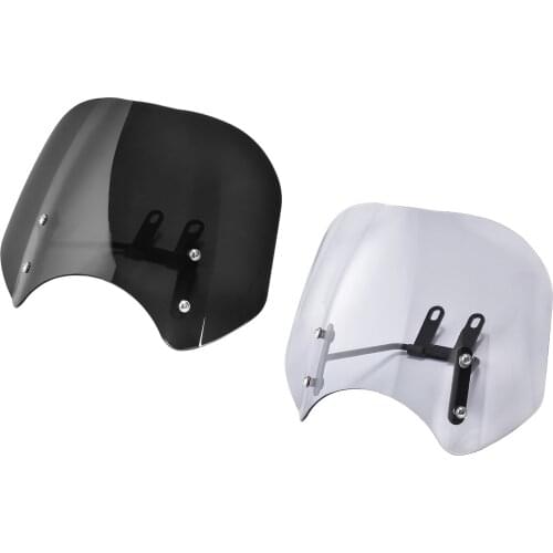 Motorbike Windshield Windscreen Protector with Mount Bracket Compatible for Honda Rebel 500 300 CMX500 2019 Easy to Install