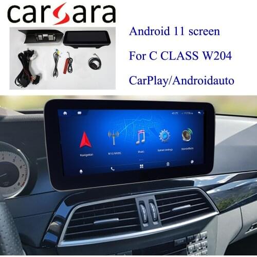 Merce des W204 Stereo Upgrade HD Touch Screen Autoradio Display Bluetooth Multimedia Player