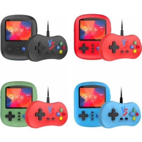 K21 Mini Gamepads Retro Video Game Console 3.67 Inch Handheld Game Player Built-in 620 Classic Games Mini FC Game Console 2 Play
