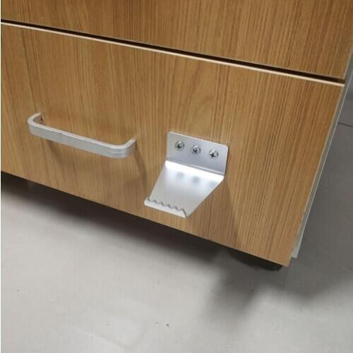 3Pcs 10Pcs Hands Free Door Table Opener Foot Pedal Handle Avoid Contact Exposure Isolate Anti Pollution Office Public With Screw