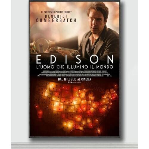 NJ240 The Current War Movie 1 Silk Posters and Prints wall art Art Poster Home Decor