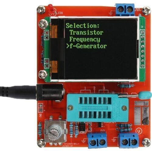 DIY GM328 Transistor Tester LCR ESR meter PWM Square wave Signal Generator