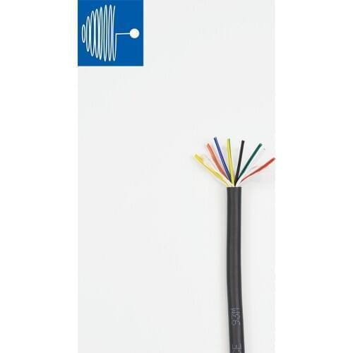 TRIUMPHCABLE/SHENGPAI 5 meter UL2464 24AWG 9core 12core Multi Core Wire High Flexible Unshielded Drag Chain Cable Control Wire