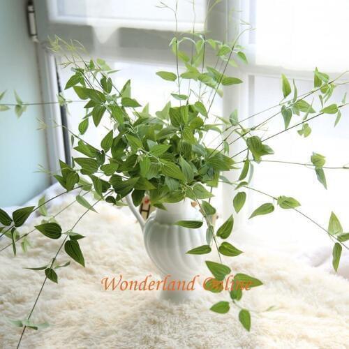 Green Fake Grass Artificial Plants Wire bracketplant Pteridophyte For Store Dest Home Decoration Wedding Plastic Imitation Fern